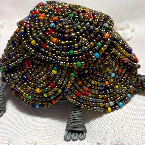 Wire Beaded Turtle 🐢 - Picture 2 of 6